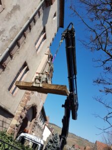 Travaux de rénovation Château de Kientzheim