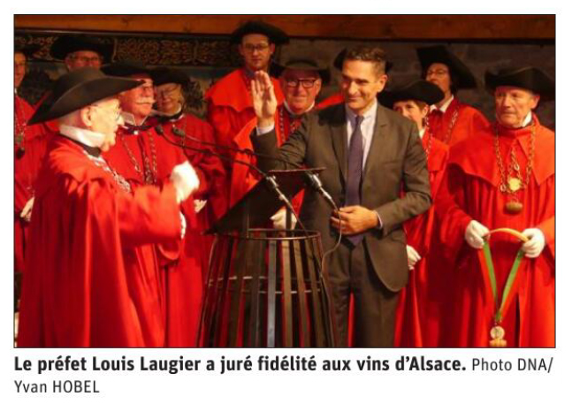 Louis Laugier intronisé