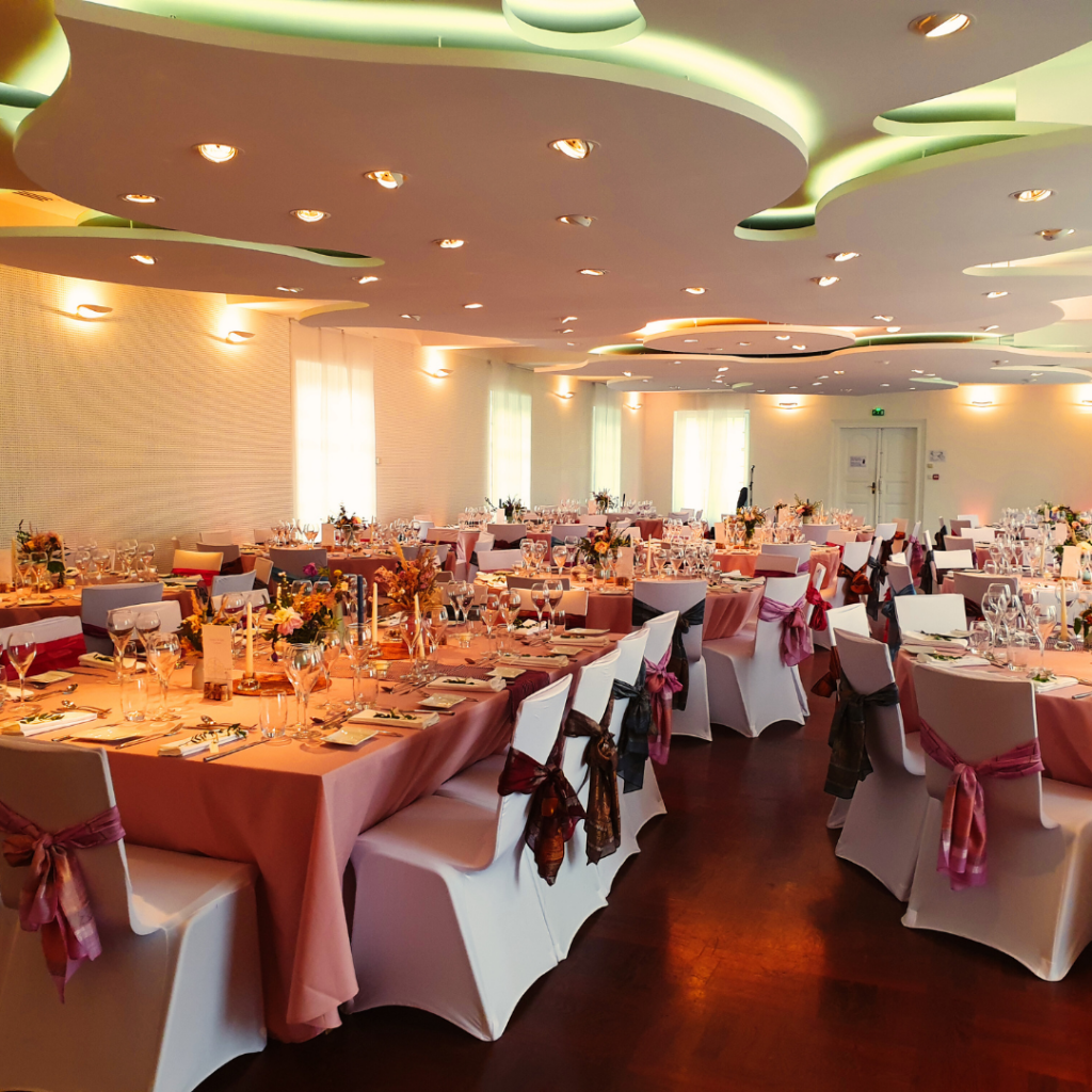 Salle Schwendi magnifique pour mariage Confrérie Saint-Étienne Château de Kientzheim
