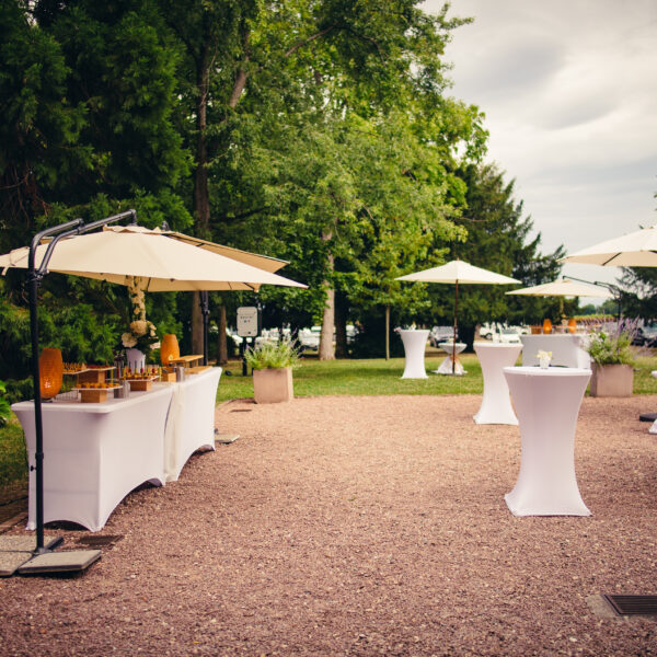 Apéritif mariage Parc Château